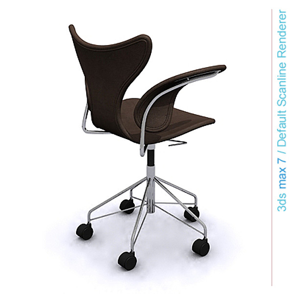 Lily Upholstered Swivel Chair